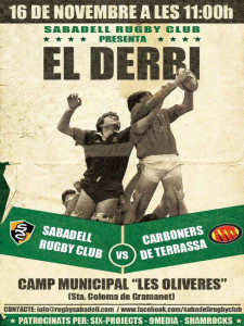 El Sabadell RC i els Carboners de Terrassa s'enfronten per primer cop a la història // Imatge cedida pel Sabadell RC