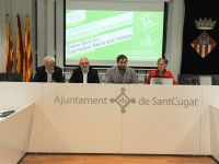 Presentació de la Marxa Corredor Verd del Vallès // Imatge cedida per l'Ajuntament de Sant Cugat (Foto: Localpress)