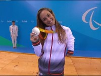 Sarai Gascón plata en 200 m estils