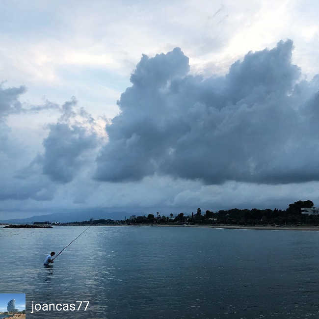Pescador tempestes// instagram 2018.08.15