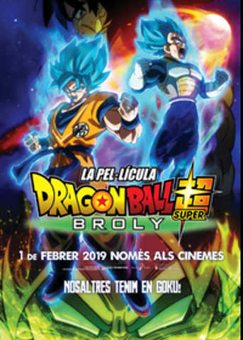 Dragon Ball cinema català 2019.02.01// cartell
