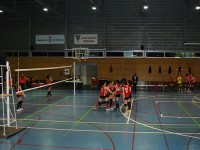 El CV Terrassa es va endur la victòria davant el Castellar en el tie-break // Imatge cedida pel  CV Terrassa