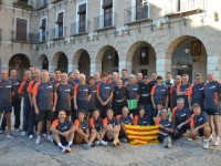 Homenatge i reconeixement a la Selecció Catalana de Tennis Taula pel seu paper al Campionat d'Espanya de seleccions autonòmiques // Imatge cedida pels Falcons Sabadell