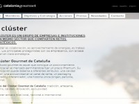 Clúster Gourmet de Catalunya // Imatge del web de Catalunya Gourmet