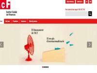 Institut Català de Finances // Imatge del web de ICF